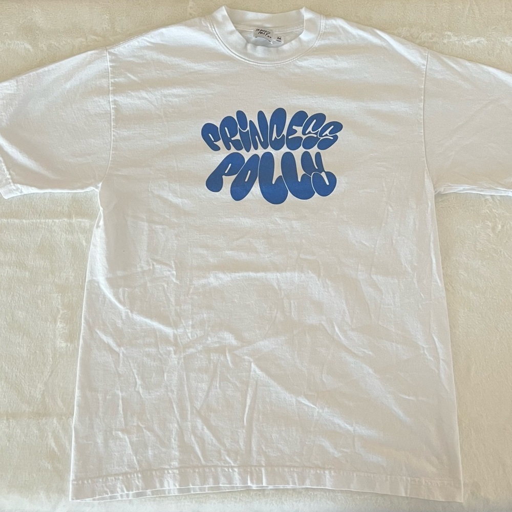 Princess Polly bubble letter oversized t-shirt